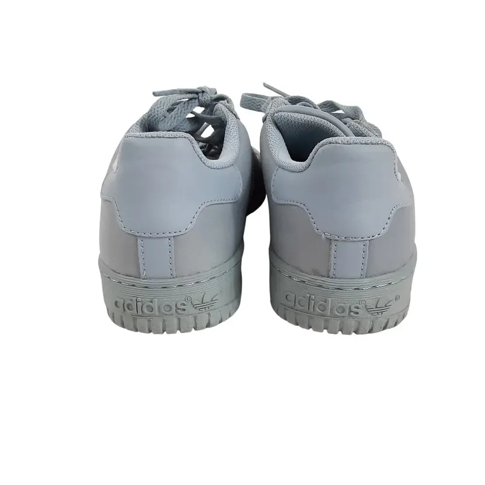 Adidas Yeezy Powerphase Calabasas Leather Sneakers Purple Gray Mens 5 Athleisure